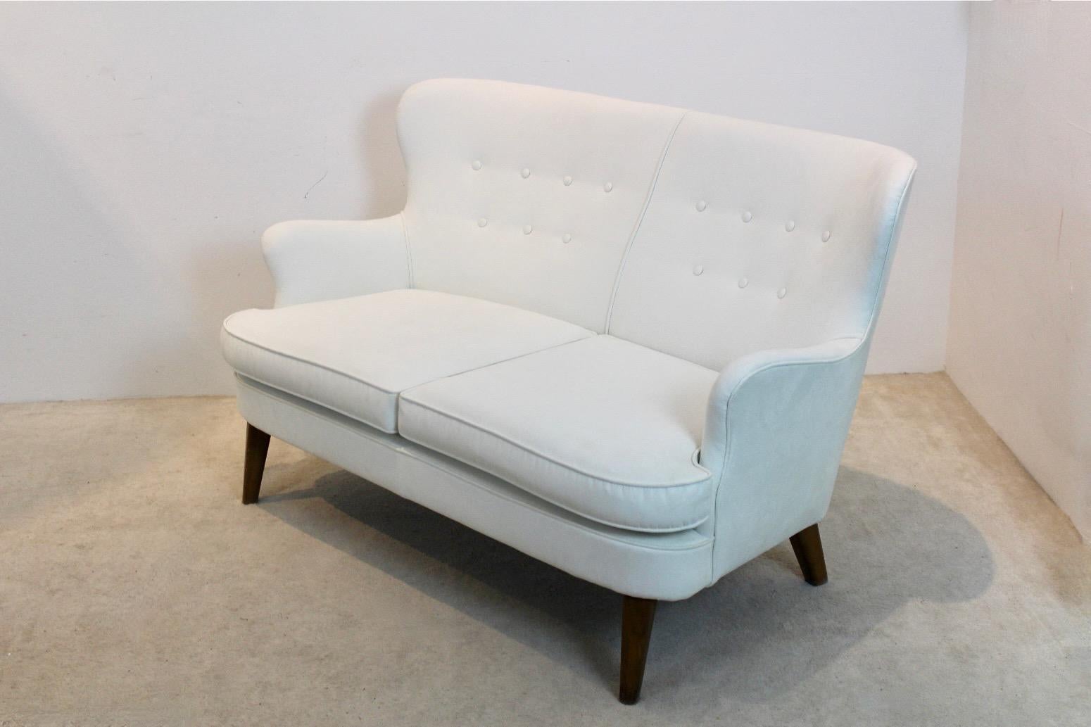 20th Century Artifort Theo Ruth Cocktail Sofa, Netherlands, 1950s For Sale