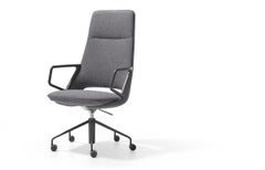 Customizable Artifort Adjustable Swivel Zuma High Back Chair by Patrick Norguet