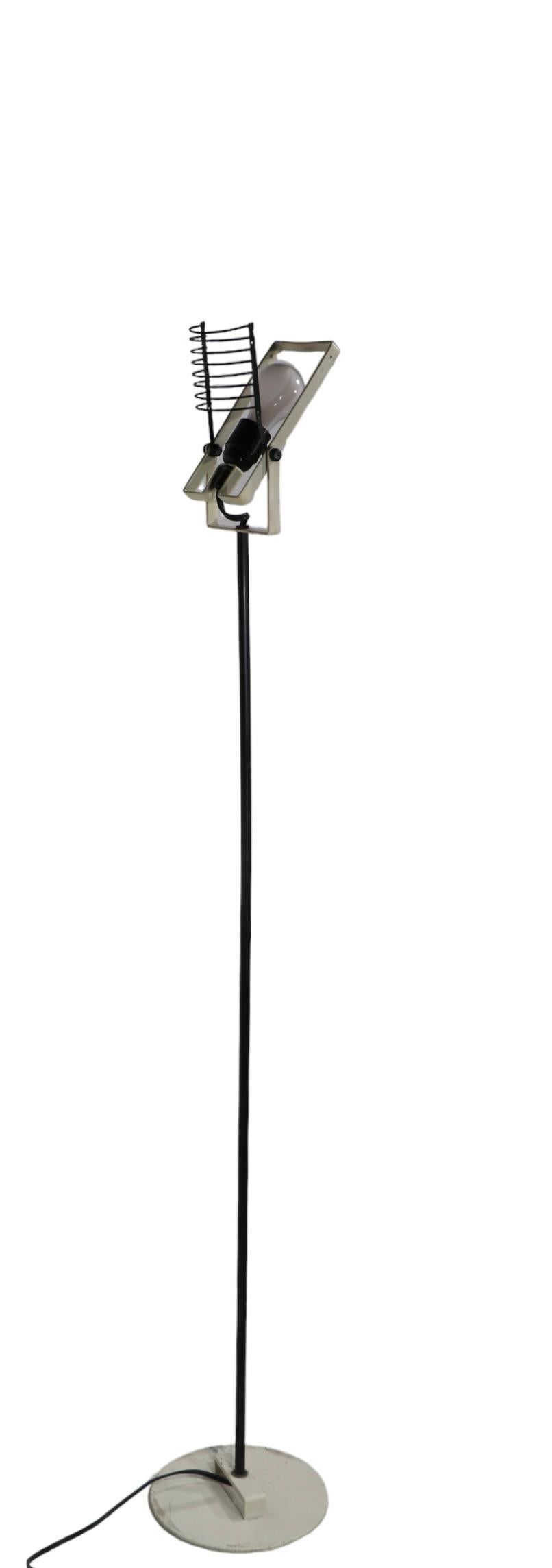 Post-Modern Artimedi Sintesi Floor Lamp by Ernesto Gismondi Made in Italy 1970's For Sale