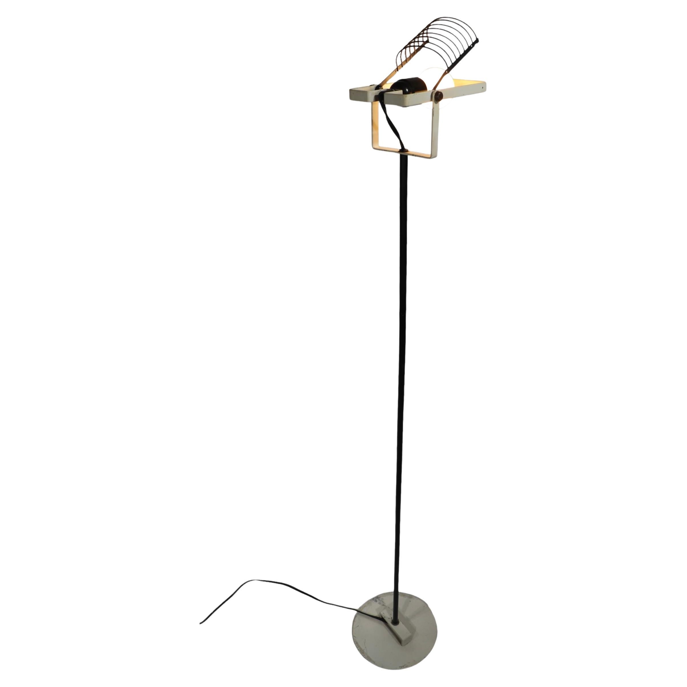 Artimedi Sintesi Floor Lamp by Ernesto Gismondi Made in Italy 1970's For Sale