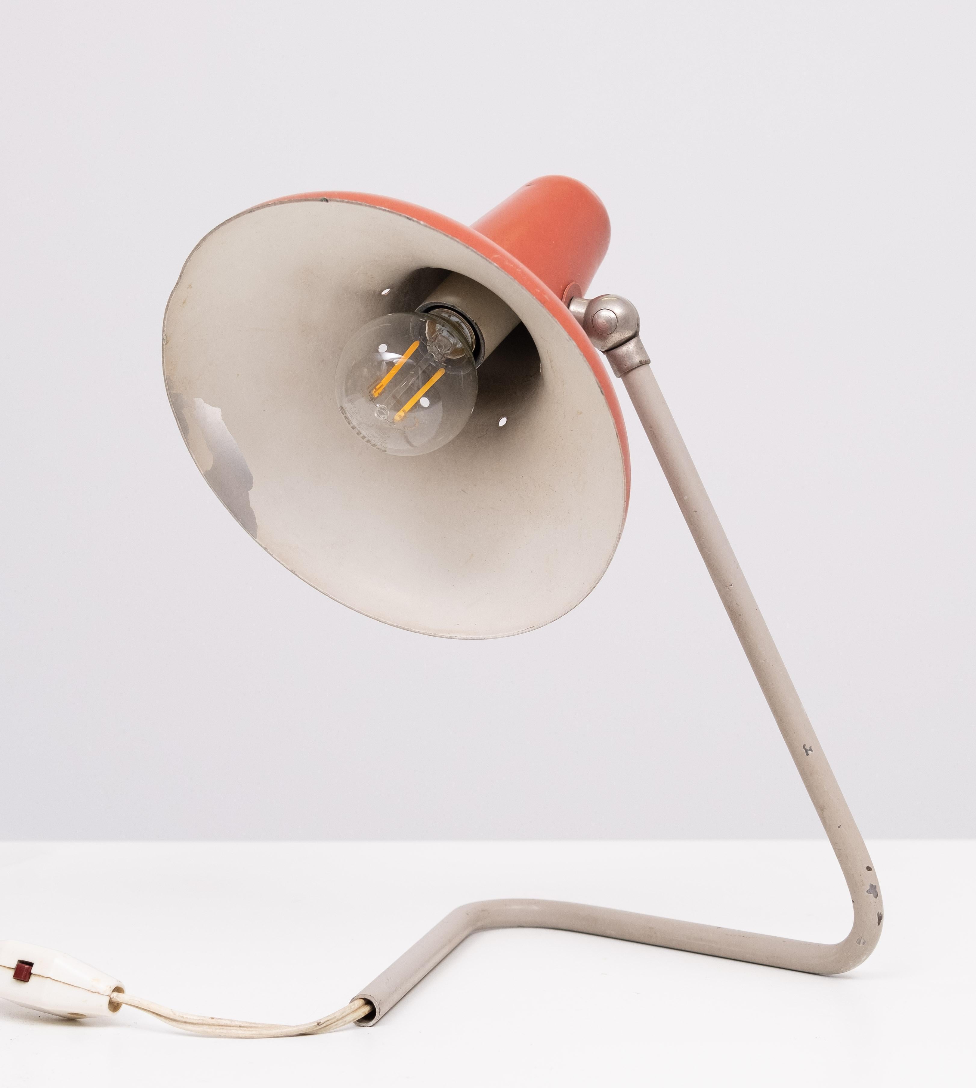 Mid-20th Century Artimeta Triangle Table lamp 1950s Holland For Sale