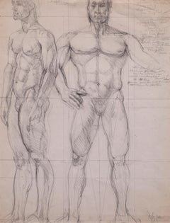 "Nude Study #1", Graphite on Paper