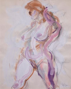 "Untitled #1", Mixed Media on Paper