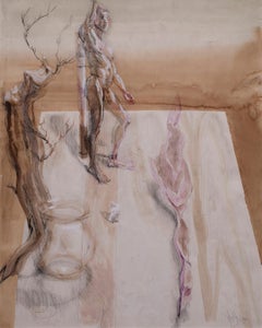 "Untitled #1", Mixed Media on Paper