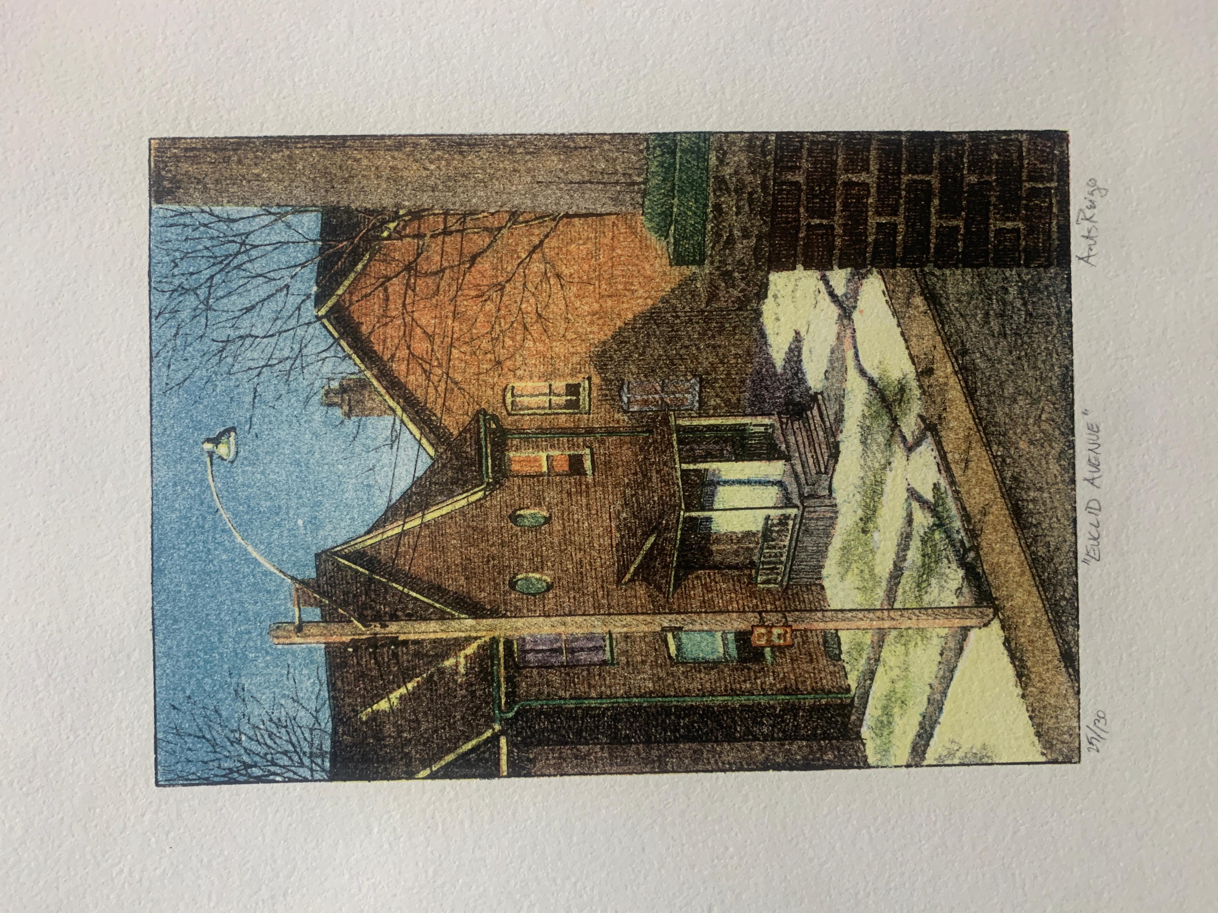 Artis Reigo Figurative Print - Euclid Avenue