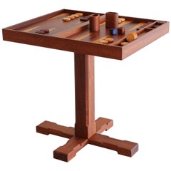 Artisan Backgammon / Checkerboard Game Table