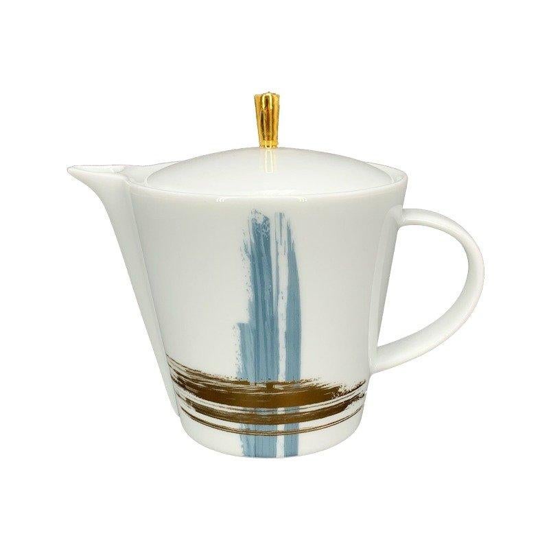Artisan Brush Teapot Set By André Fu Living In New Condition For Sale In Admiralty, HK