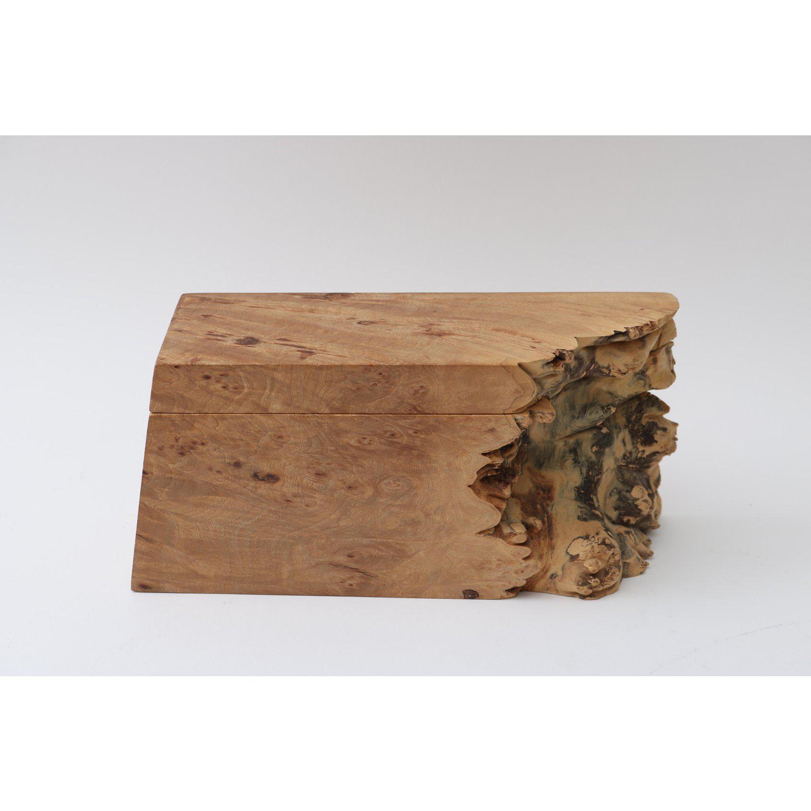 Artisan Burl Wood Box by Michael Elkan 1