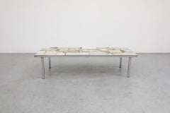 Atemberaubender Pia Manu Keramik-Mosaik Couchtisch, ca. 1960er Jahre