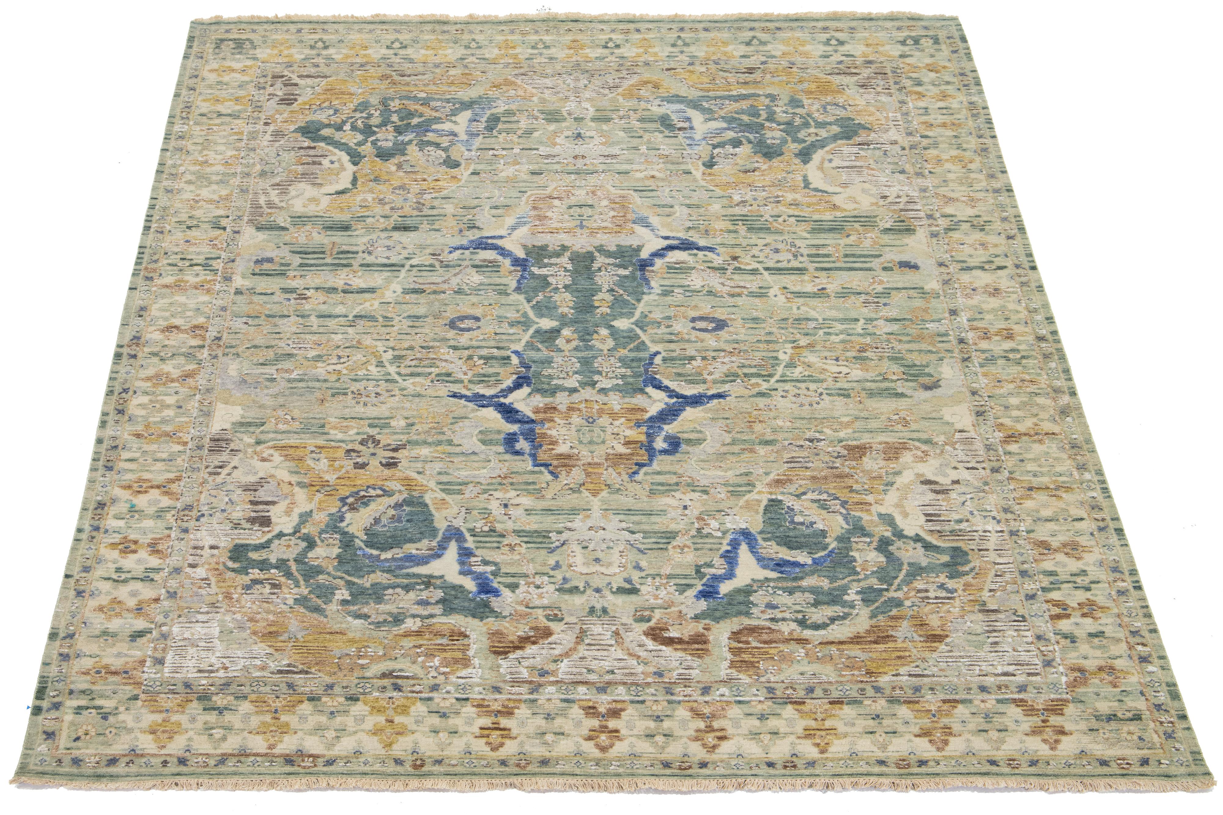 Apadana's Artisan Line is an antique rug reimaging with an elegant way to inject a striking antique aesthetic into a space. This line of rugs is decidedly unique and reimagines what an antique rug look can be. Every single piece from our Artisan