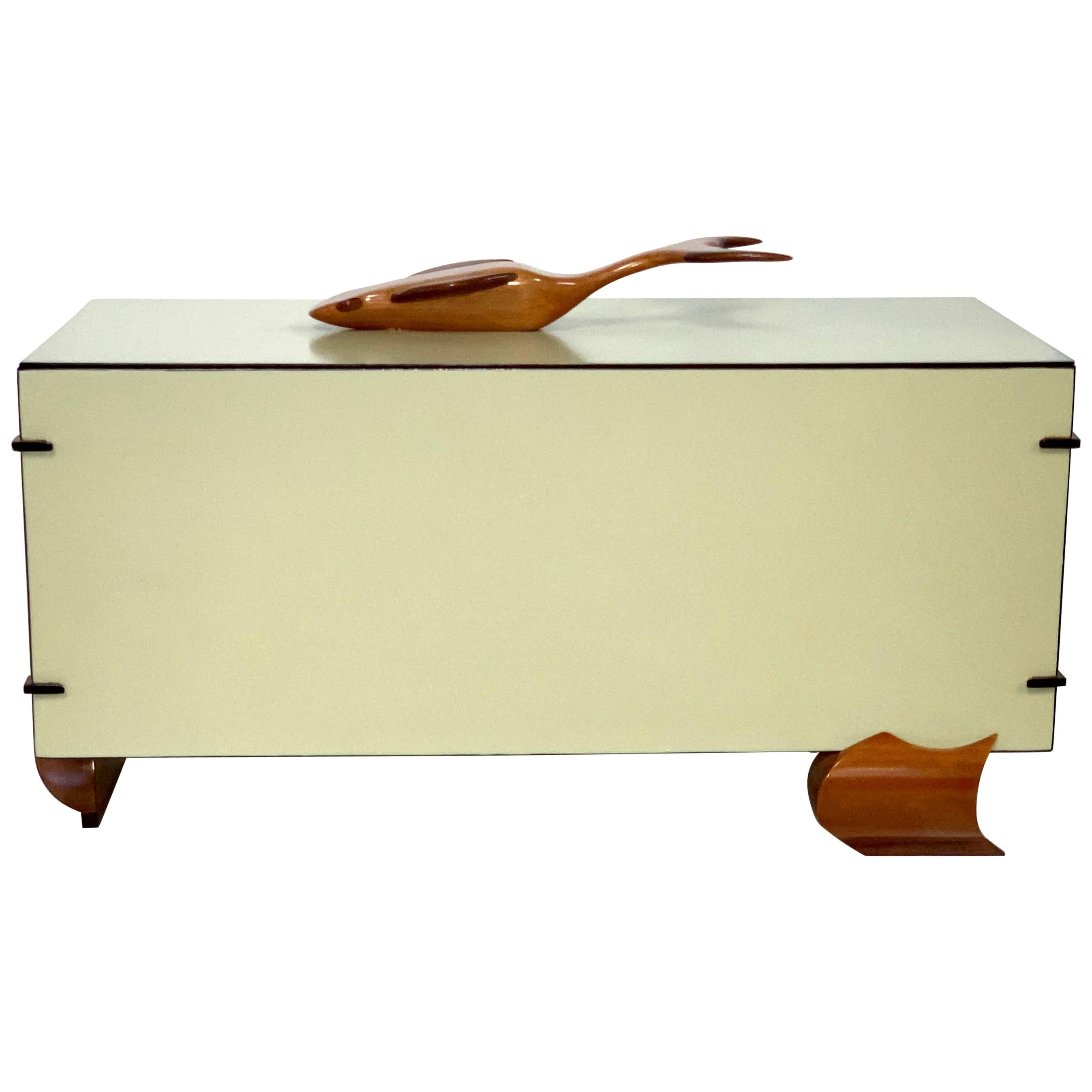 Caja Superior Artesana Ballena en venta
