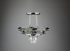 Artisan du Cristal Klein en Baccarat, Lámpara de araña, Francia Principios de la década de 2000