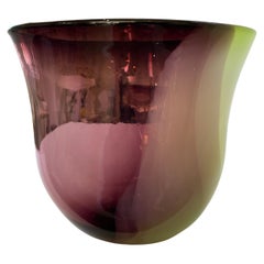 Artisan Glass Vase by A Daugela