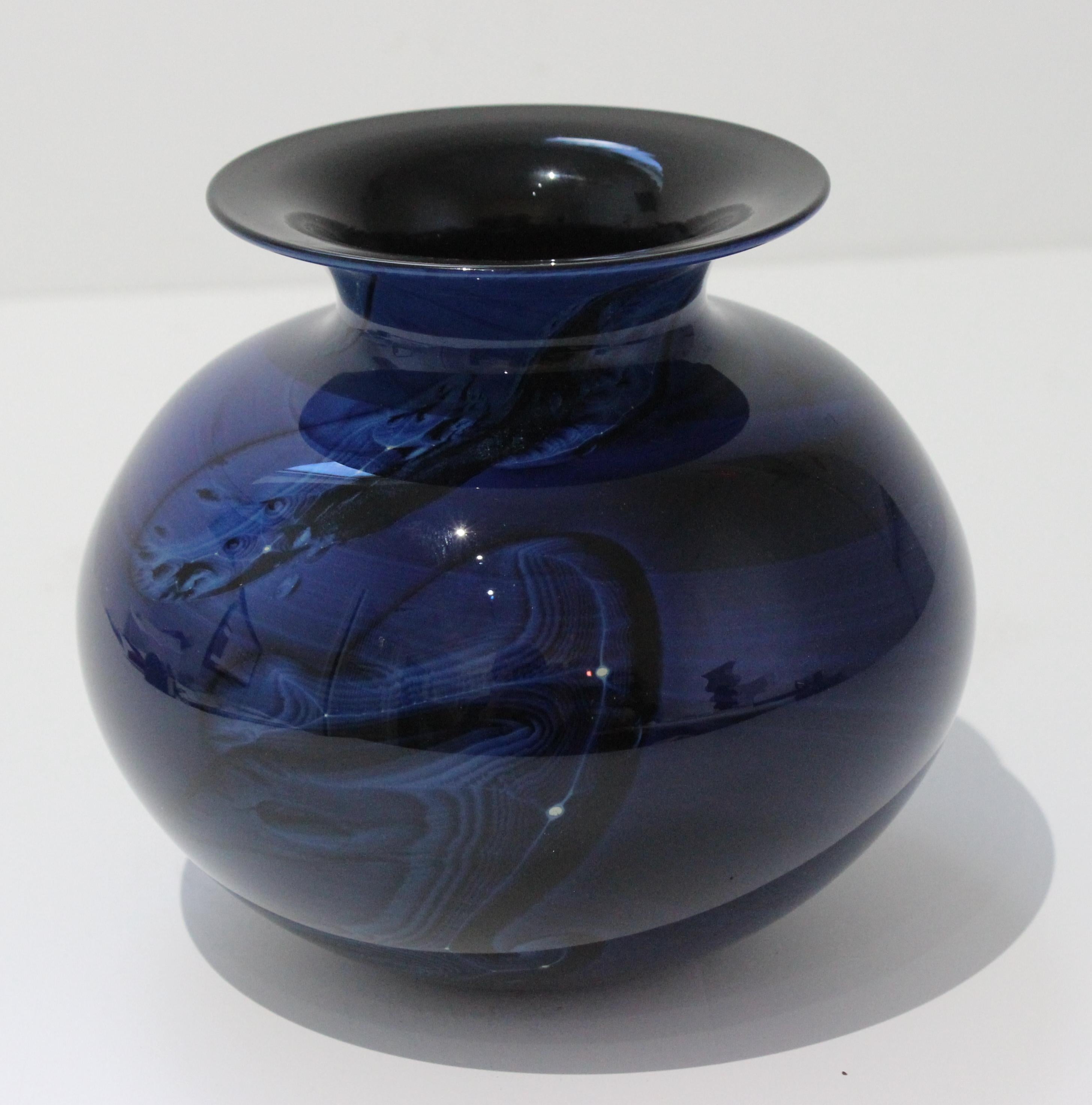 American Artisan Glass Vase by Jimpson