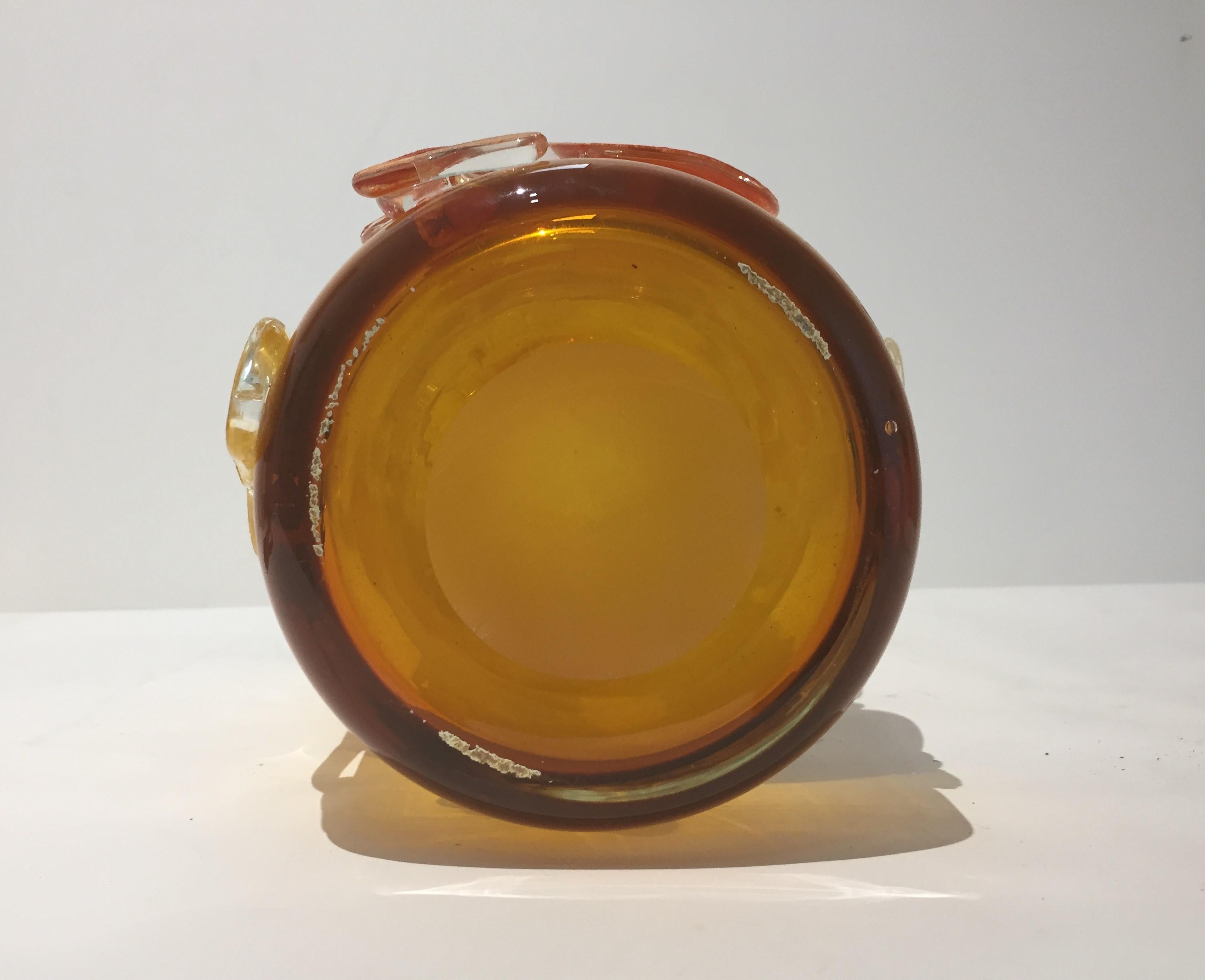 Artisan Glass Vase by Robert Stern 1