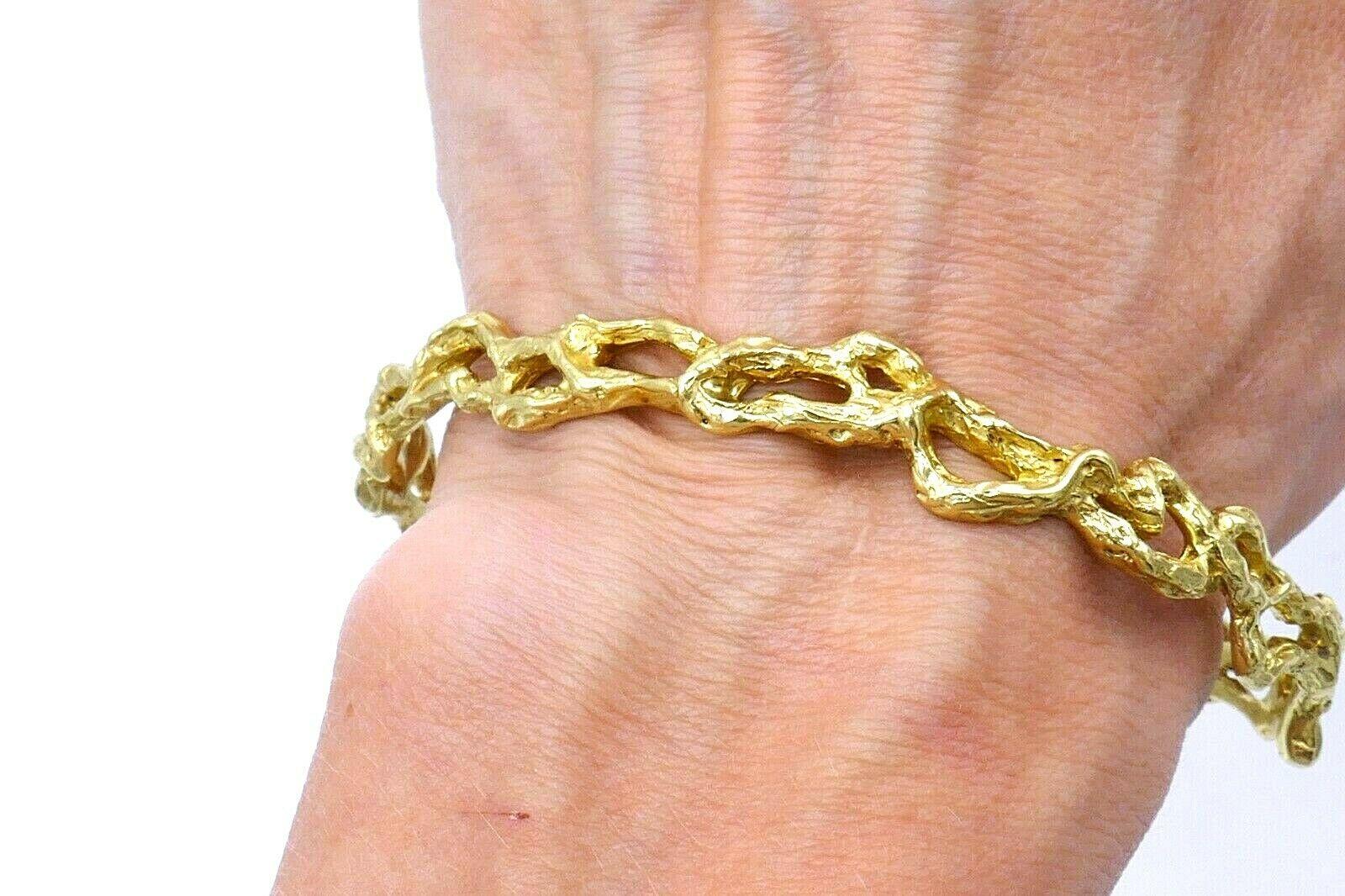 hammered gold cuff bracelet