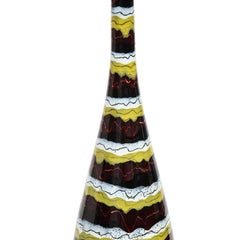 Artisan Italian Ceramic Floor Lamp 1950s