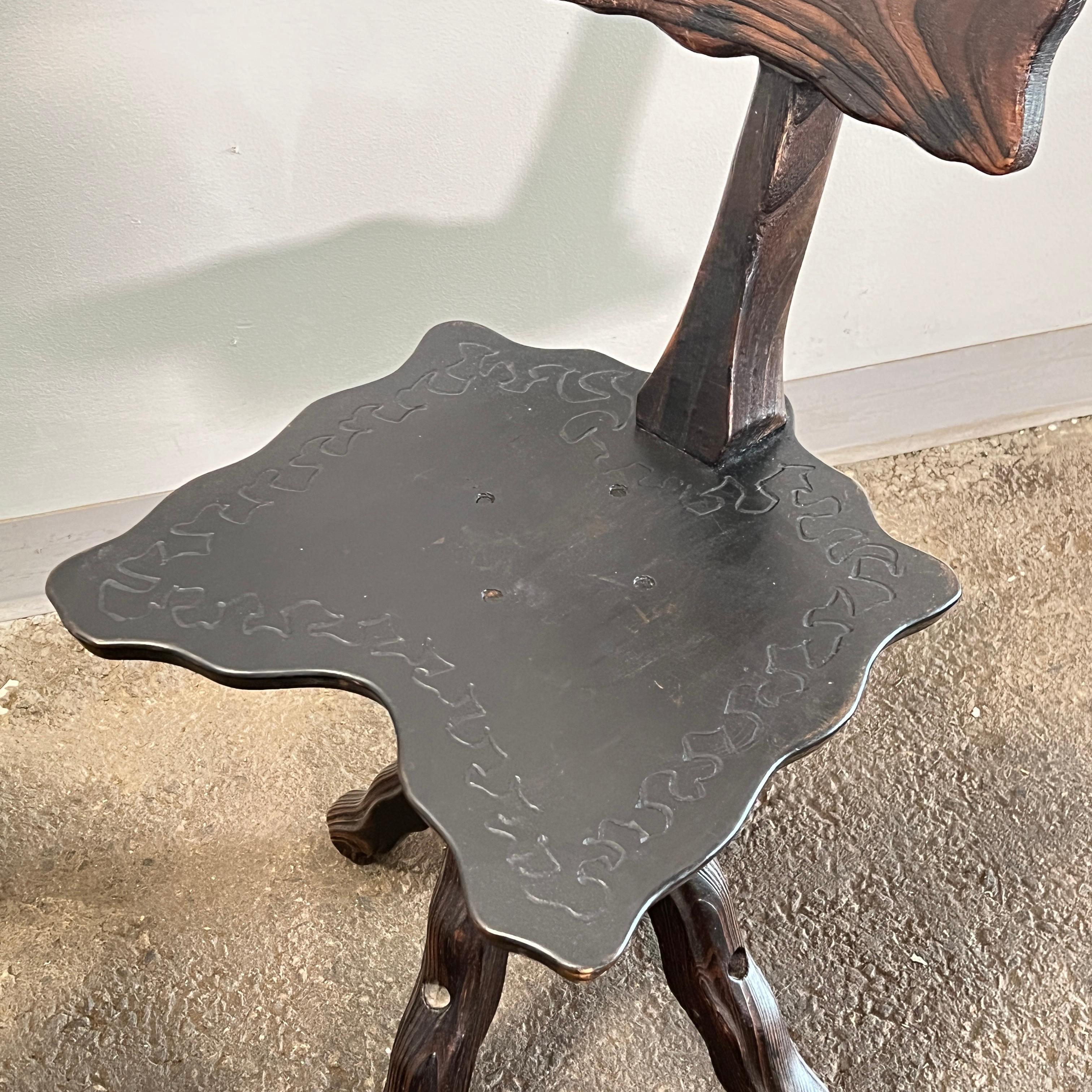 Glass Artisan Made Brutalist Dining Set, Catalonia, Spain, Ca. 1960 For Sale
