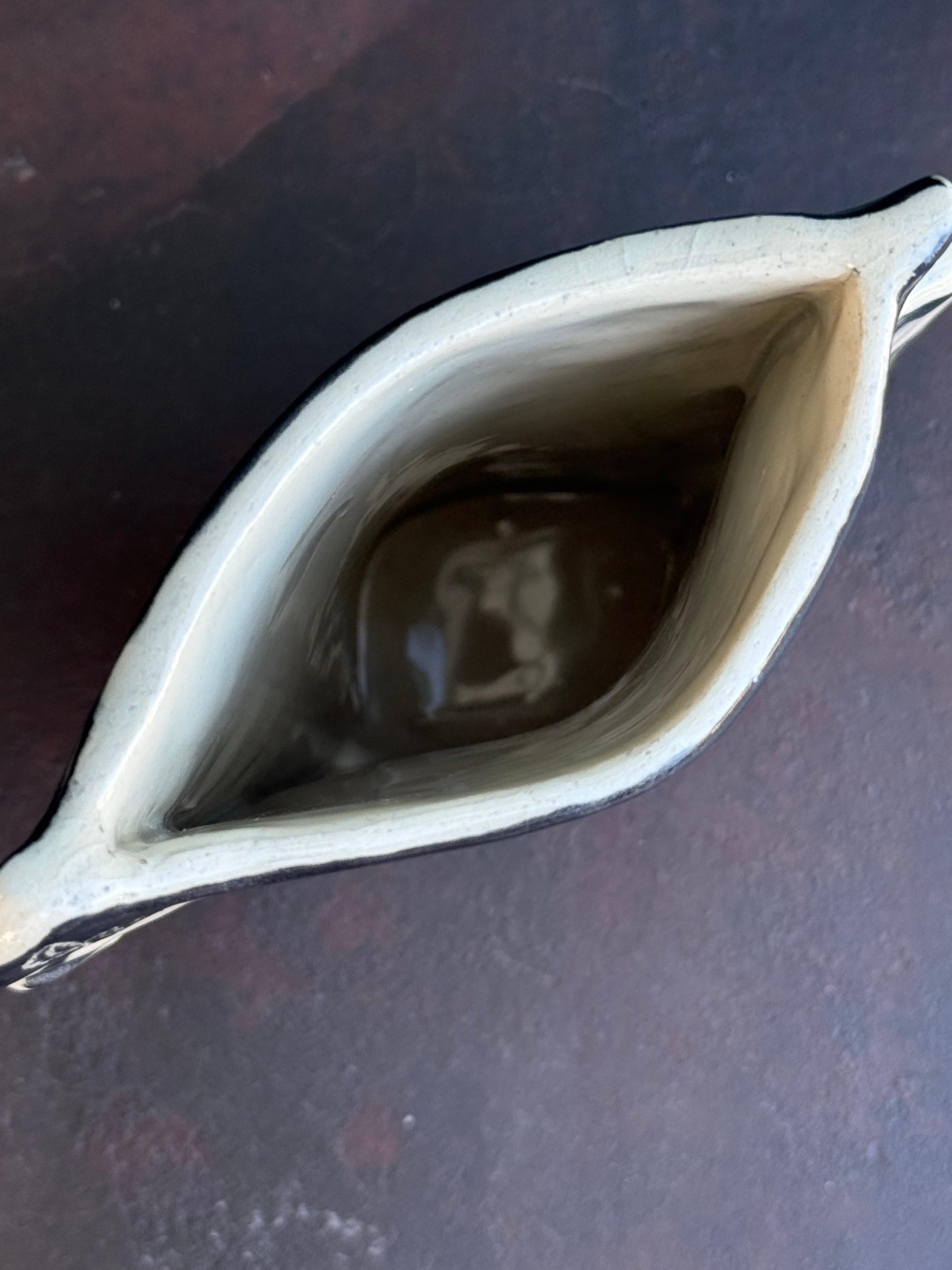 Ceramica Vaso a forma di volto in ceramica realizzato artigianalmente in vendita