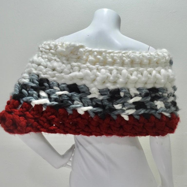 Artisan Made Crochet Shrug For Sale at 1stDibs