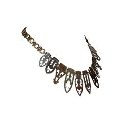 Artisan-Made Fur Clip Necklace