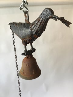 Artisan Made Iron Dove Bell