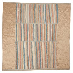 Artisan Made Quilt Made Using Vintage Fortuny Fabric by David Duncan Studio