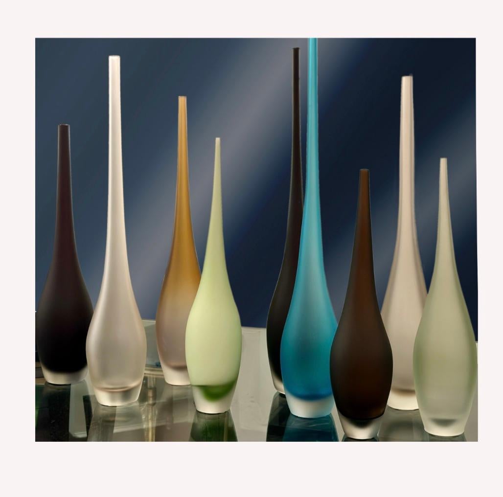 Murano Glass Artisan Murano Sommerso Glass 
