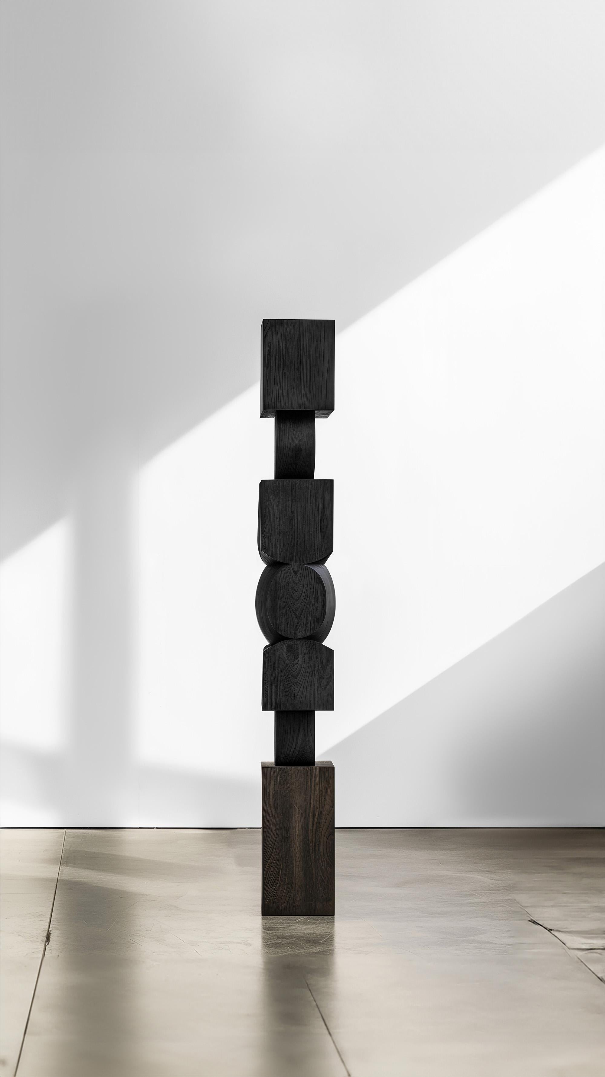 Fait main Artisan Oak Unseen Force n°54 : Table basse d'art par Joel Escalona en vente