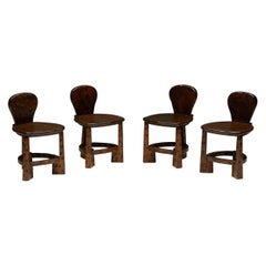 Artisan Organic Chairs, Wabi Sabi, France, 1950s