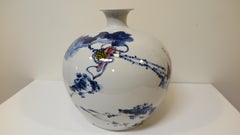 Vaso artigianale in porcellana Vaso
