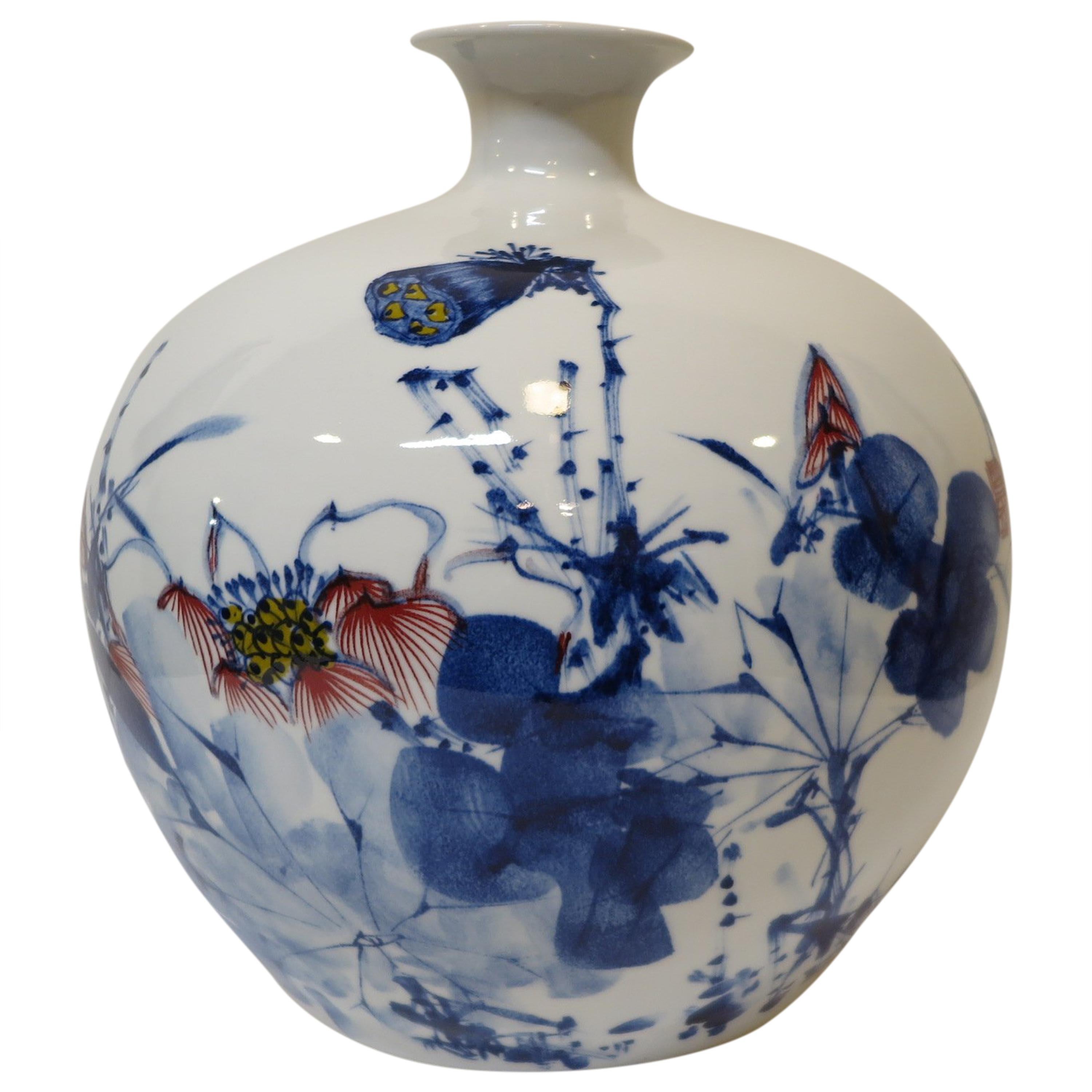 Vase en porcelaine d'artisanat 