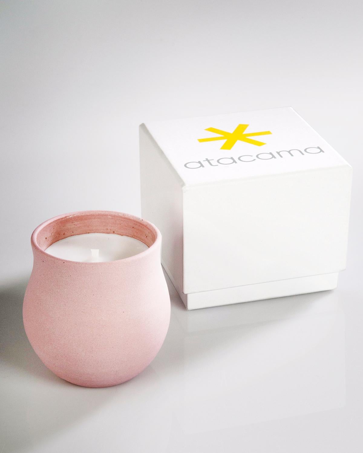 A floral candle to light up your home
A bright scented candle to elevate your space. These costal handmade scented candles are perfect on your nightstand by your bed or on your coffee table in the living room. Their organic modern handmade clay