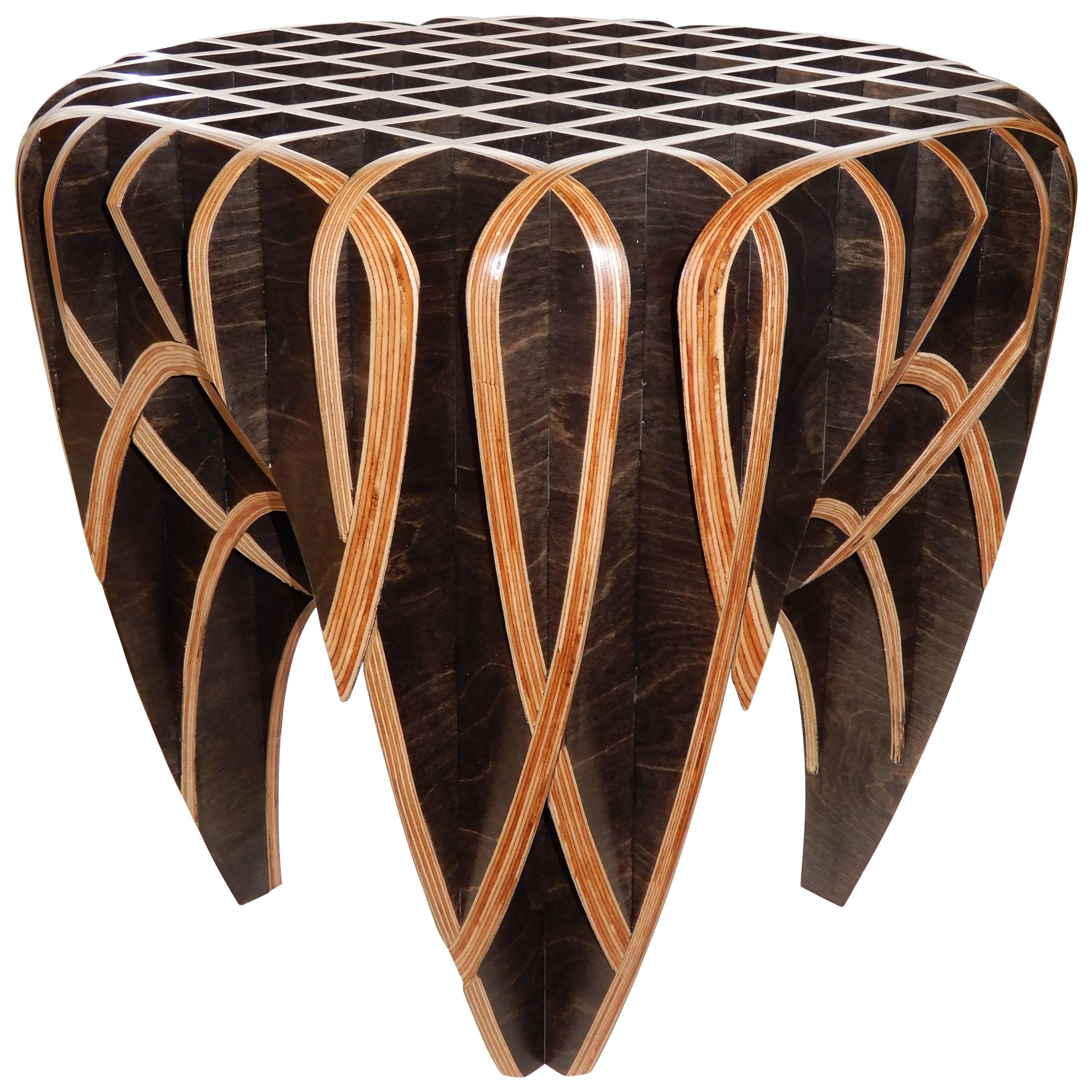 Artisan Side Table from the "Quarry Collection" by Studio Artist, Ryan Dart