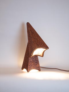 Artisan Solid Wood Table Lamp Mid-Century Modern Lighting for Living Room Nixie