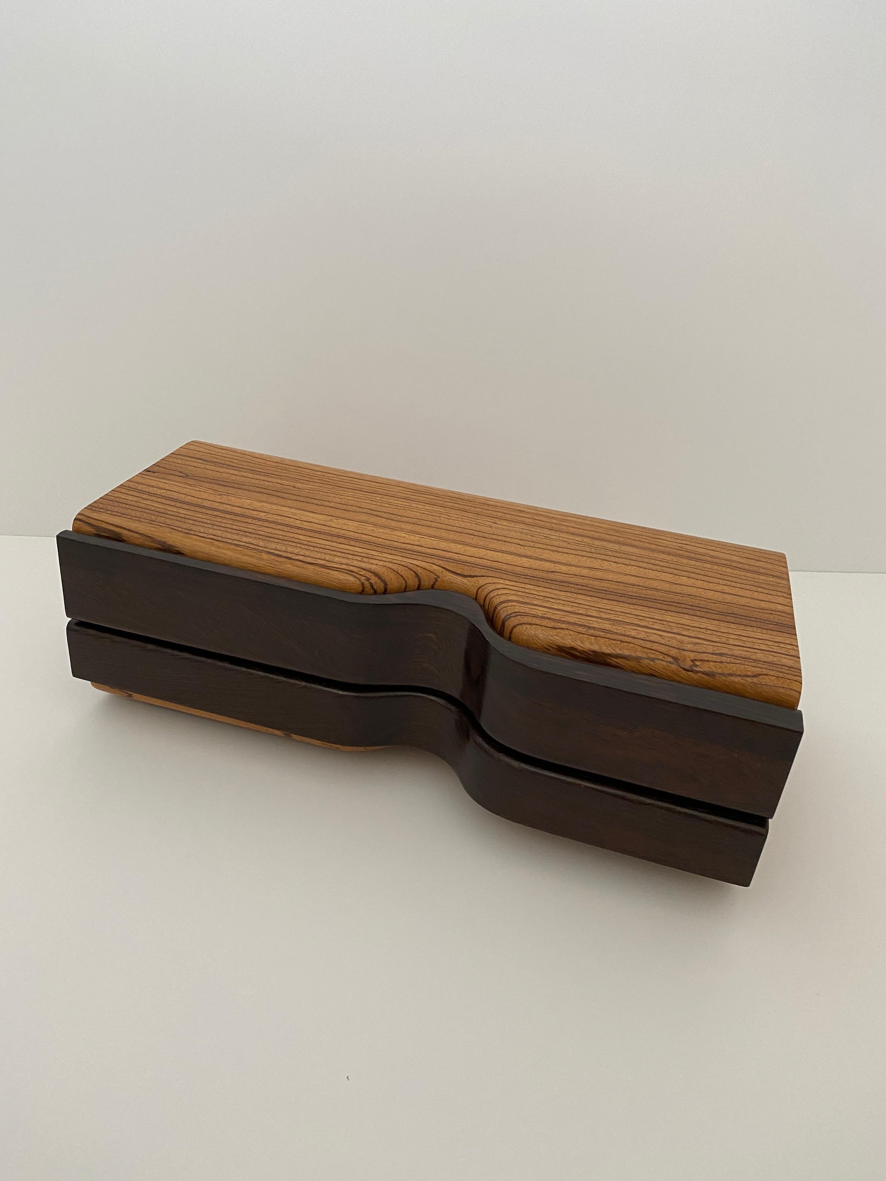 Artisan Wood Jewelry Box 4