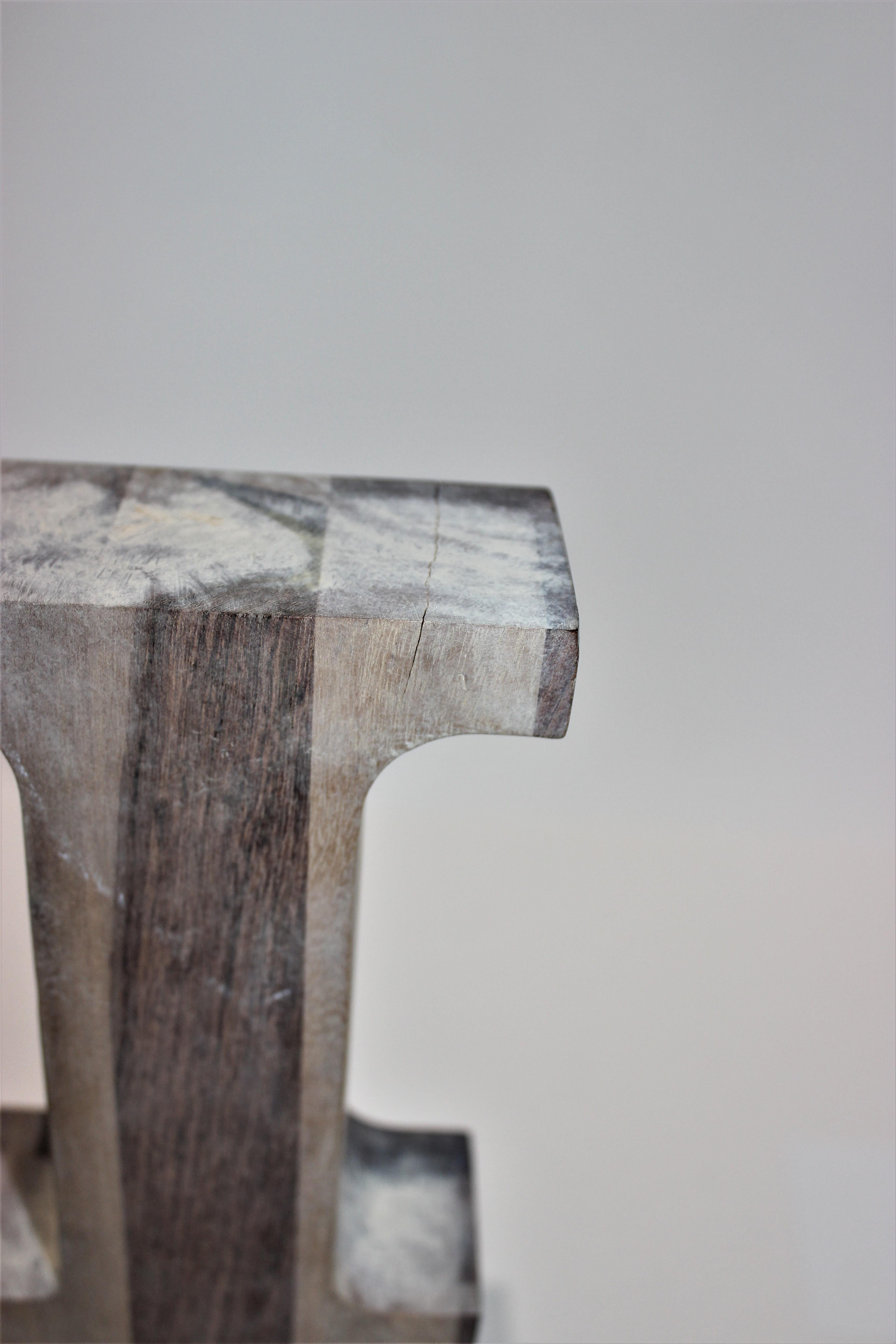 Scultura artigianale in legno dopo l'amore di Robert Indiana in vendita 3