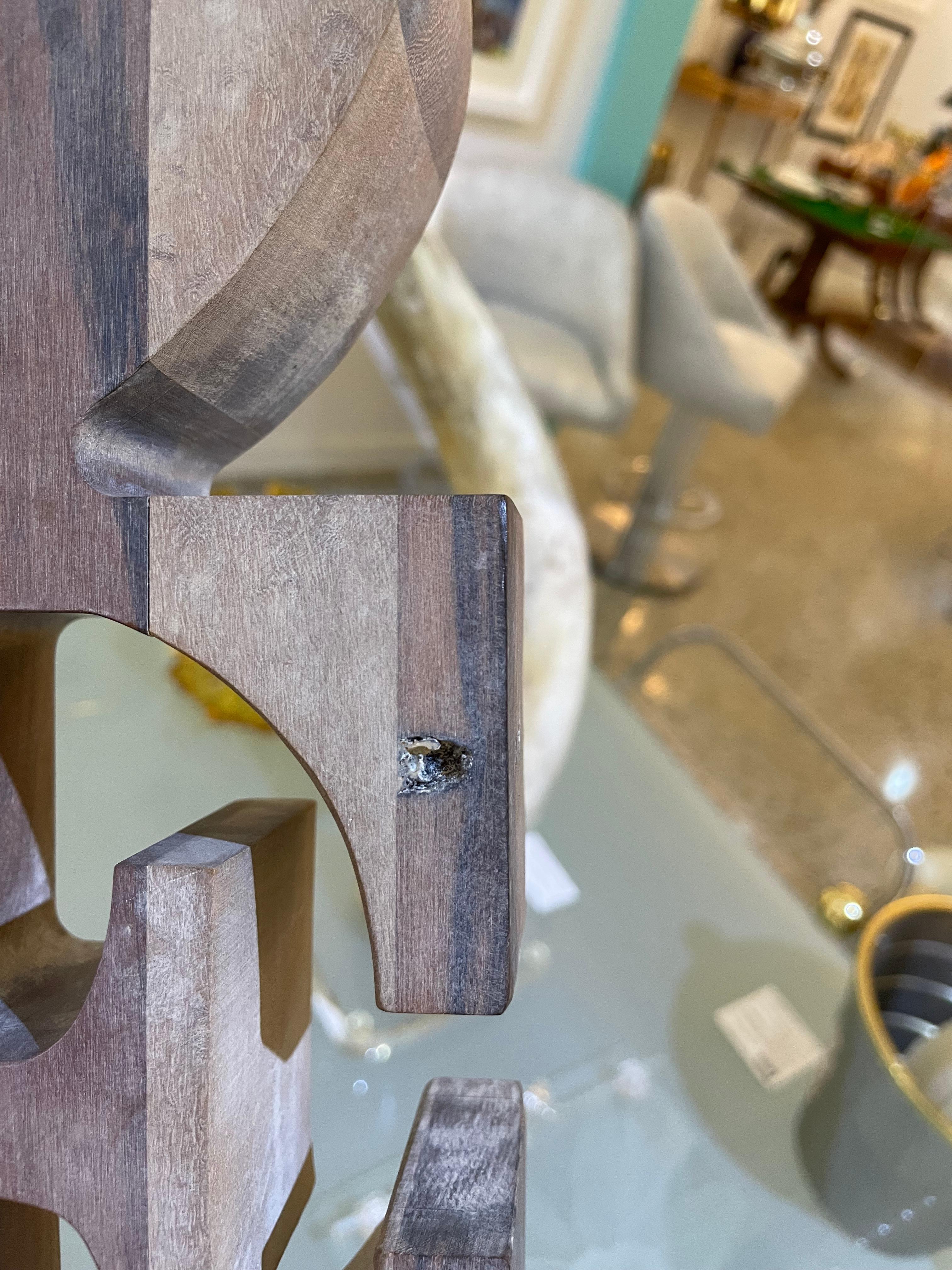 Scultura artigianale in legno dopo l'amore di Robert Indiana in vendita 8