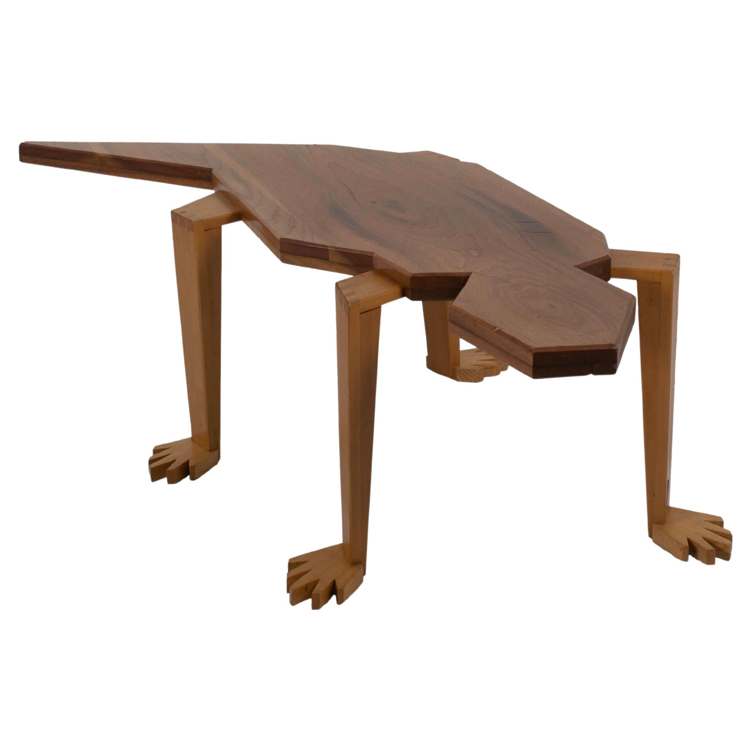 Artisan Wooden 'Lizard' Coffee Table