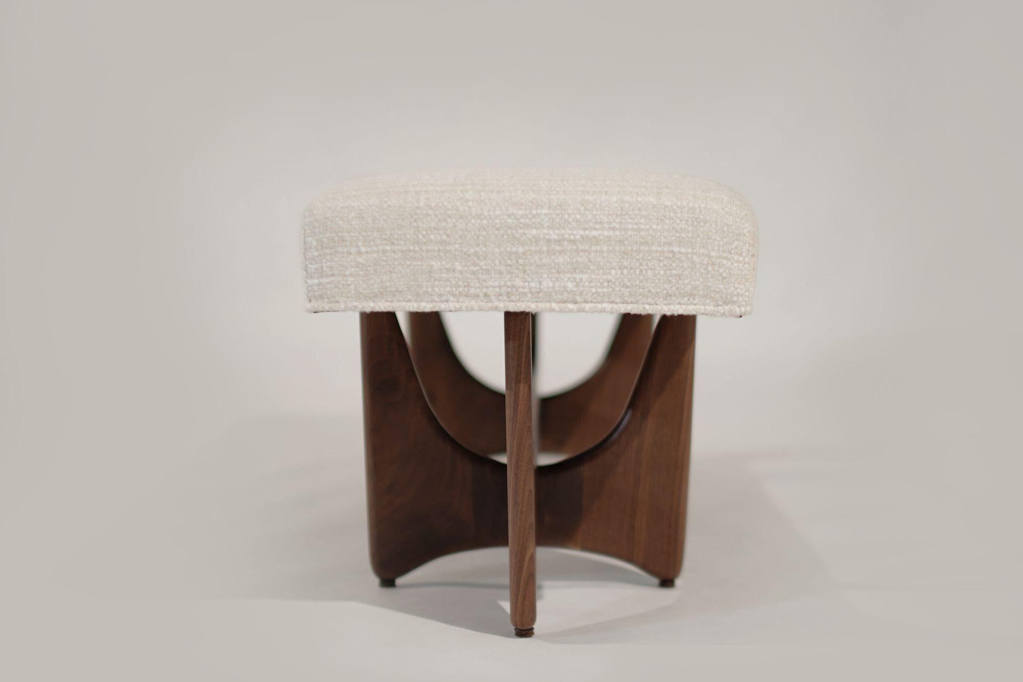 Noyer Banc artisanal en noyer naturel en vente