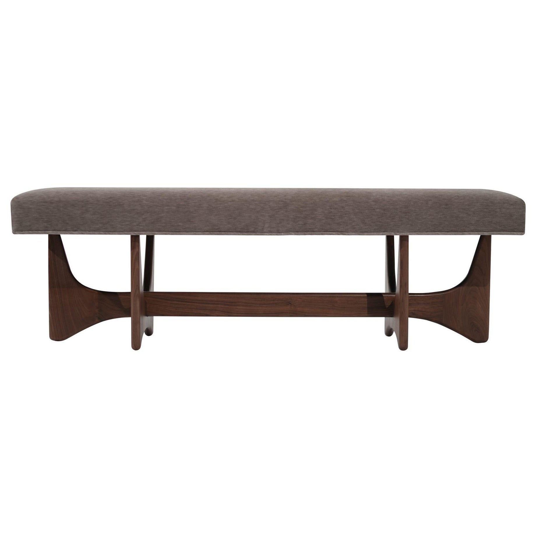 Banc artisanal en noyer spécial