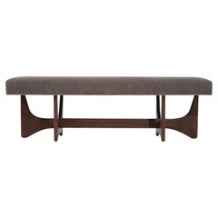 Artisanal Bench in Special Walnut