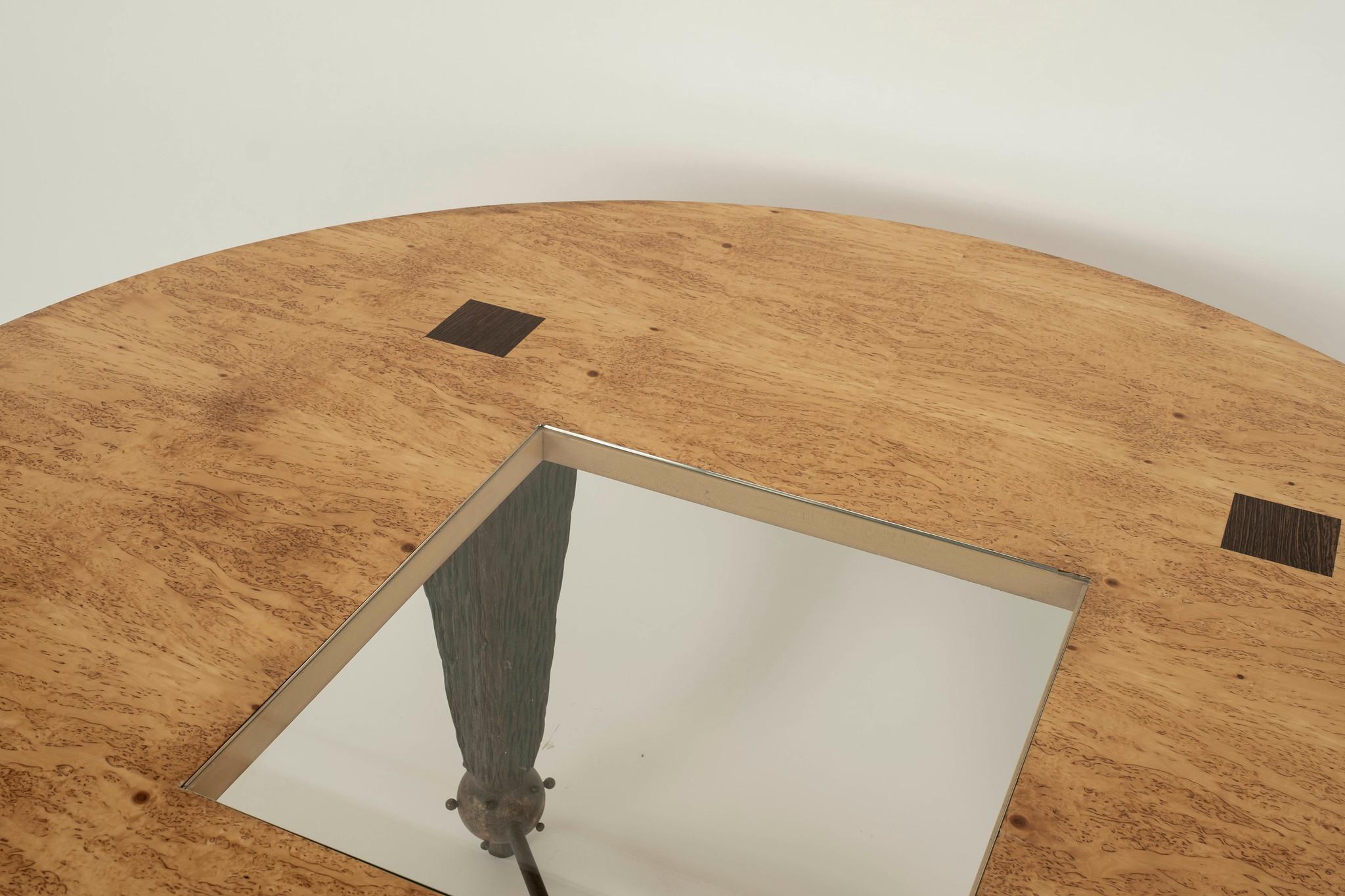 French Artisanal Brutalist Dining Table For Sale 2