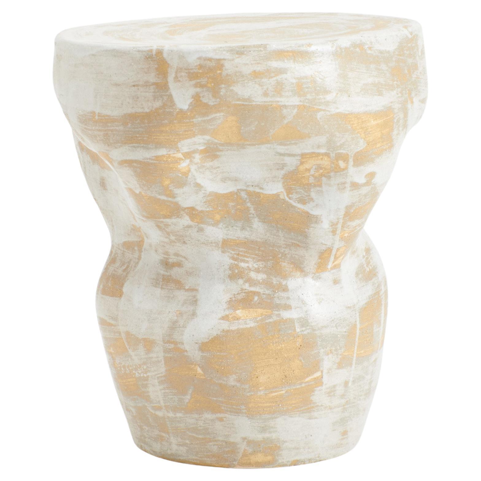 Tavolino artigianale in ceramica