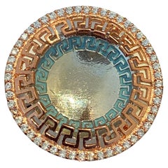Artisanal Designer Sustainably Sourced Stone and Silver Ring