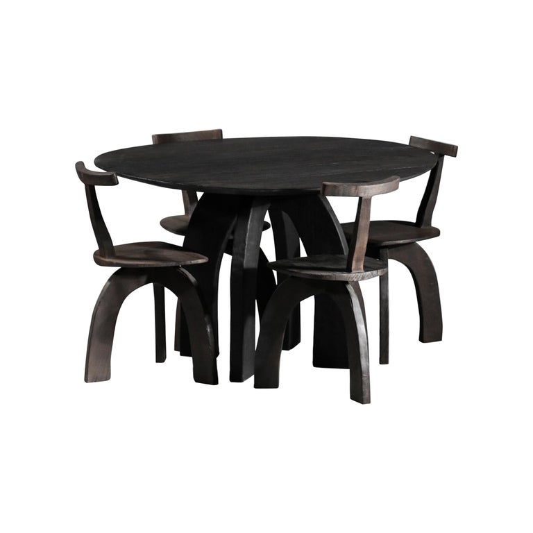 Artis Dining Set Round Table And, How Big Of Round Table To Seats 80