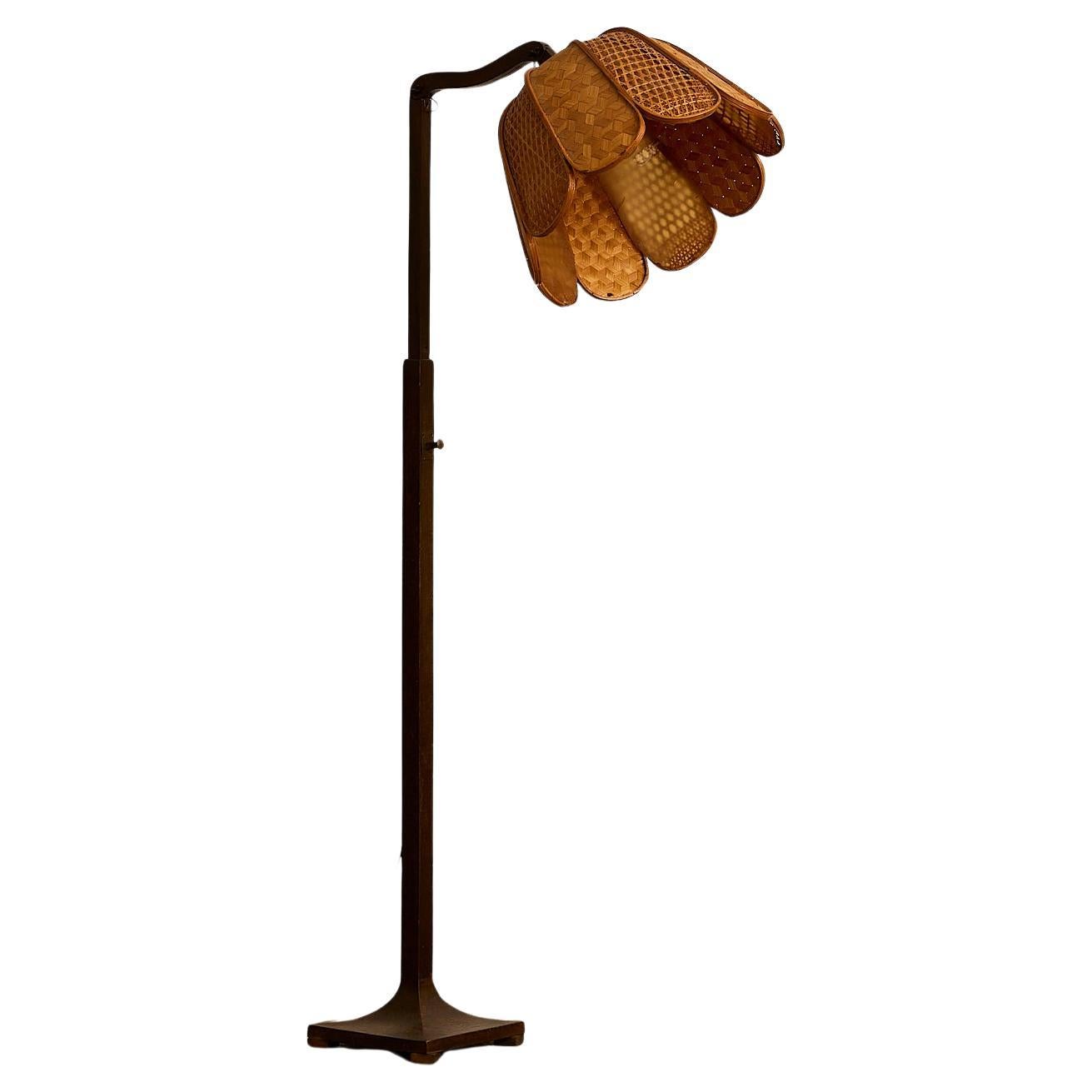 Lámpara de pie artesanal