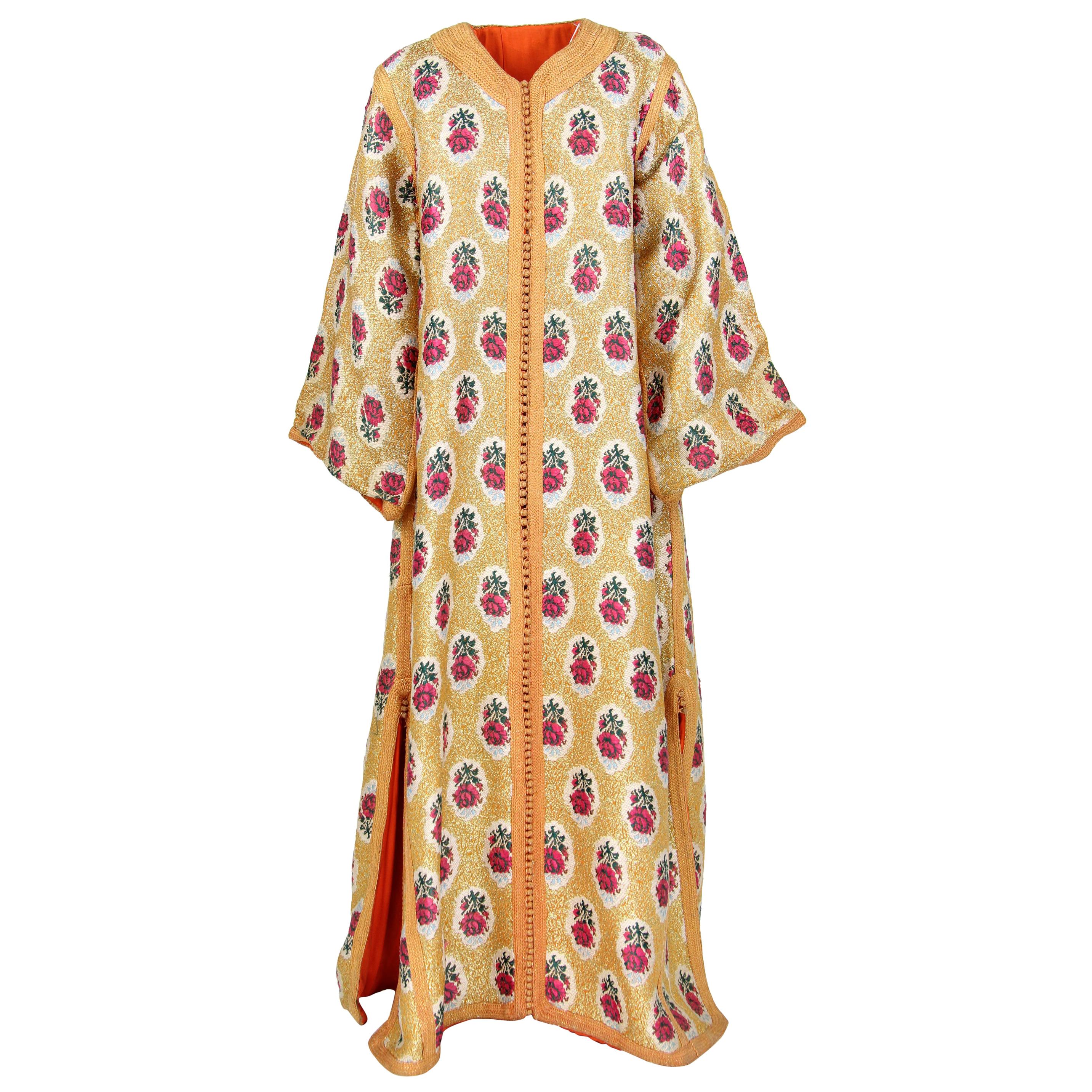 Artisanal golden wedding Caftan