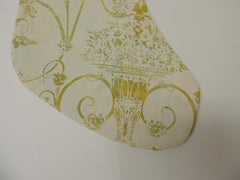 Artisanal Green Holiday Gift Stocking Double Sided