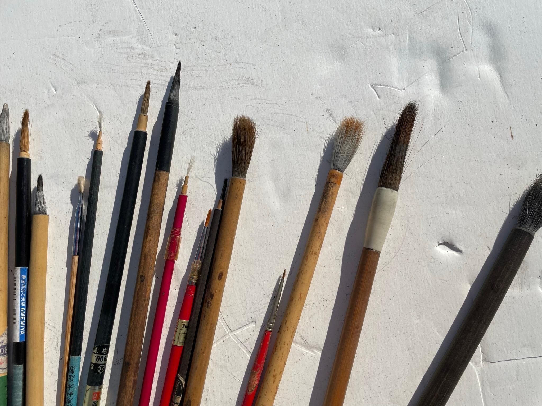 Artisan's Discovery 25 Old Chinese Paint Brushes 12